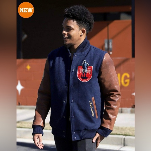 NWT Negro Baseball League
Centennial Varsity Jacket 1920-2020
Size 4XL Ltd Ed - Picture 4 of 13